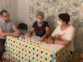 Андрей Семенюк и Татьяна Климова посетили 'Союз многодетных семей'